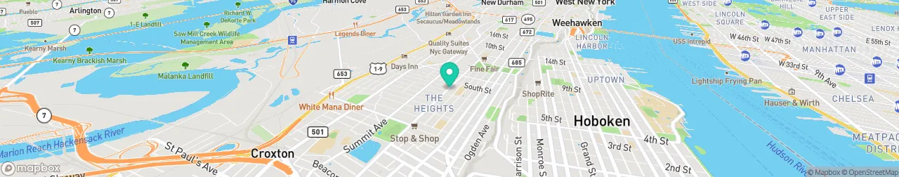 borne de recharge sur la carte