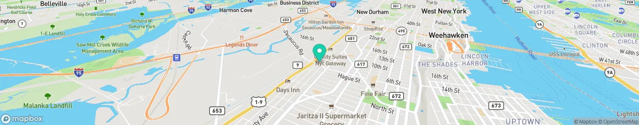 ev charging station on the map