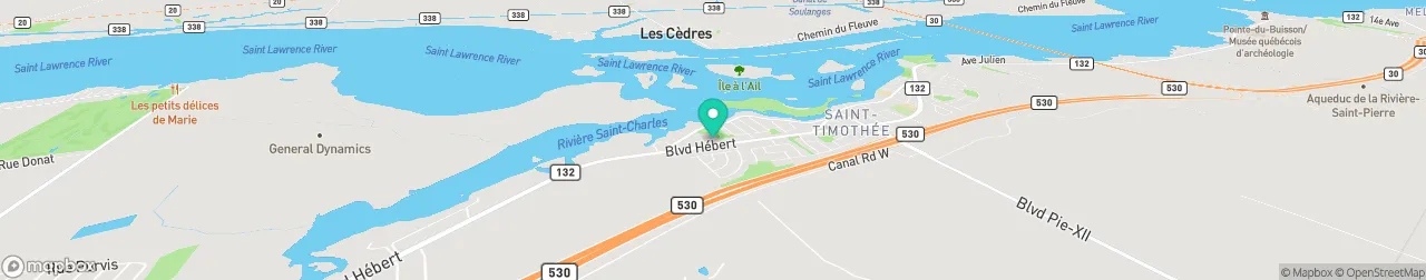 borne de recharge sur la carte