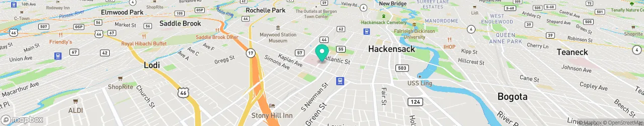 borne de recharge sur la carte