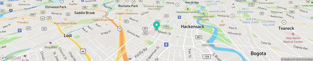 ev charging station on the map