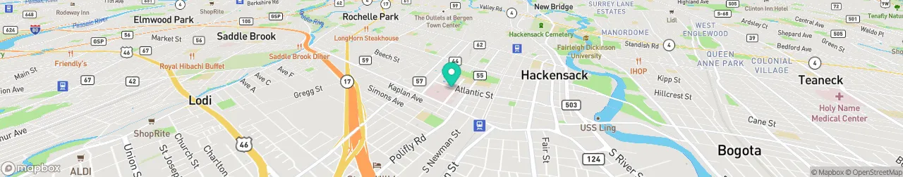 borne de recharge sur la carte