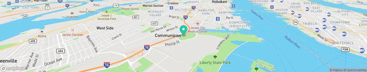 borne de recharge sur la carte