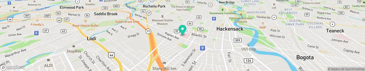 borne de recharge sur la carte