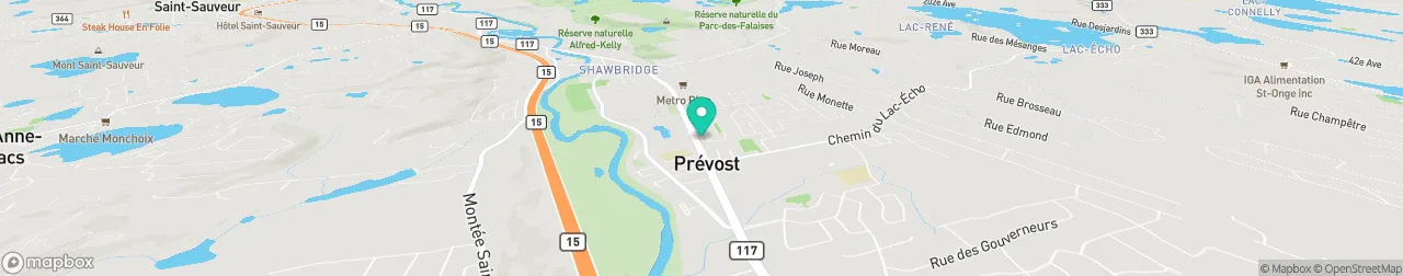 borne de recharge sur la carte