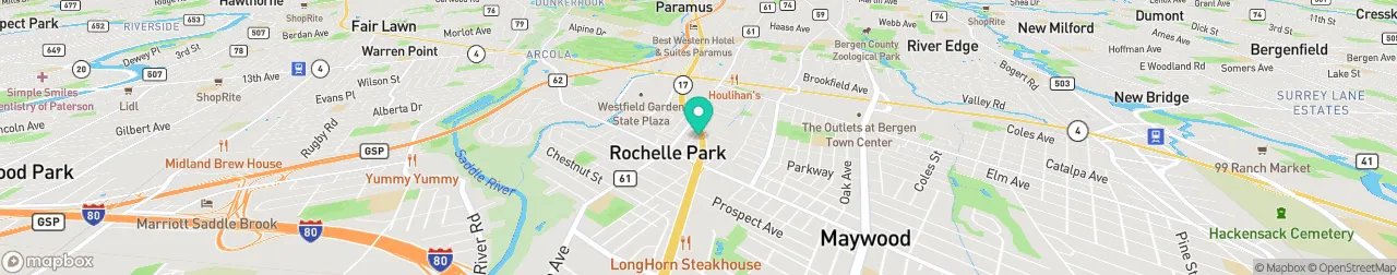 borne de recharge sur la carte