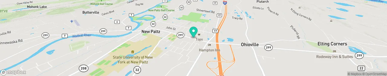 ev charging station on the map