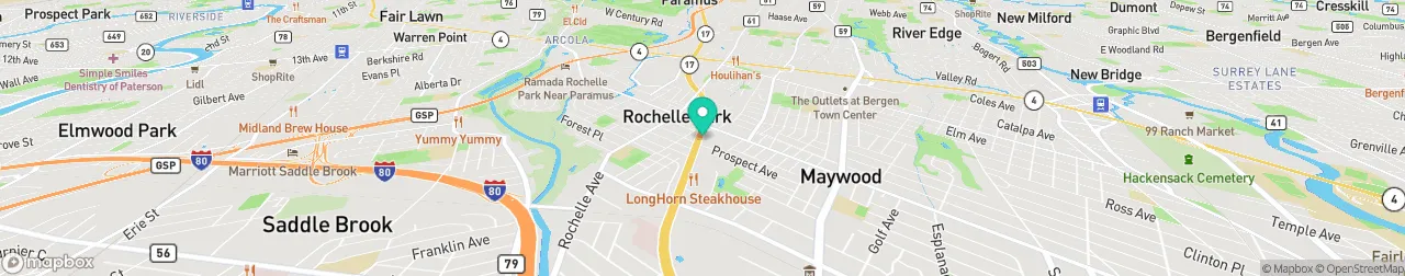 ev charging station on the map