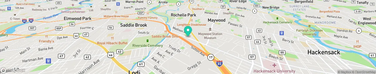 ev charging station on the map