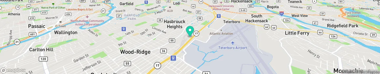 ev charging station on the map