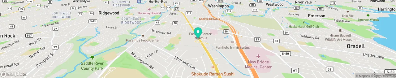 borne de recharge sur la carte