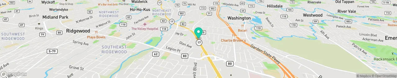 ev charging station on the map