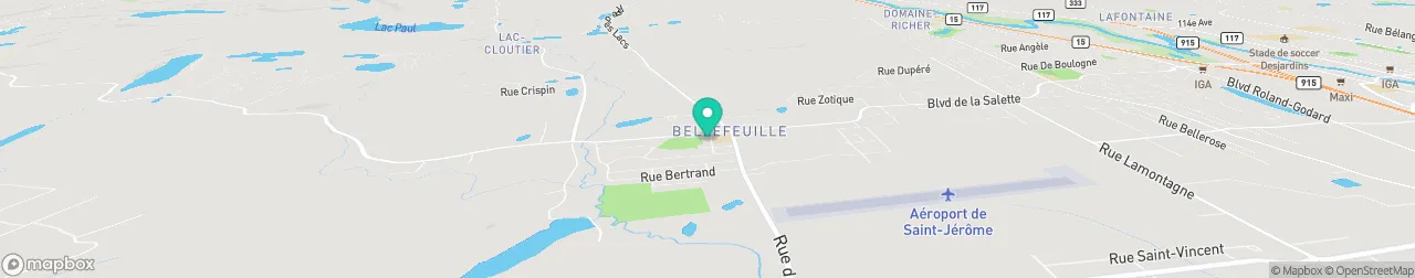 borne de recharge sur la carte