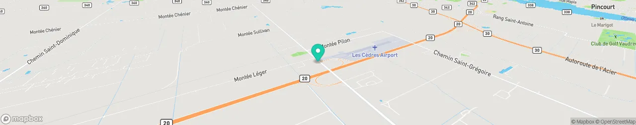 borne de recharge sur la carte