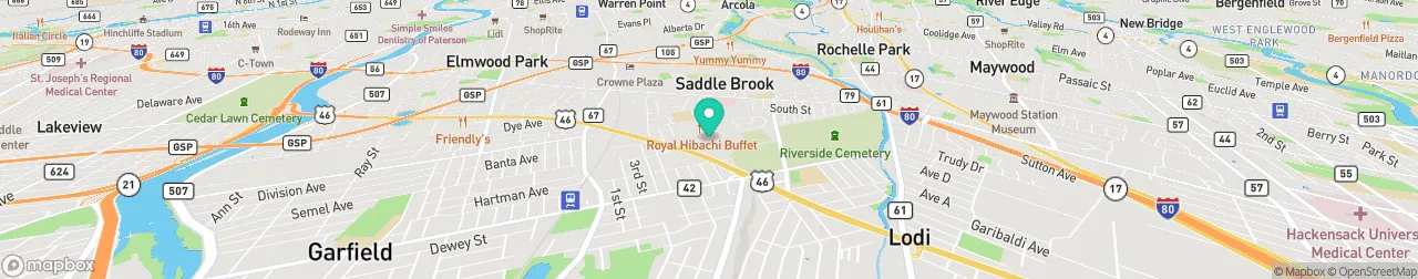 ev charging station on the map