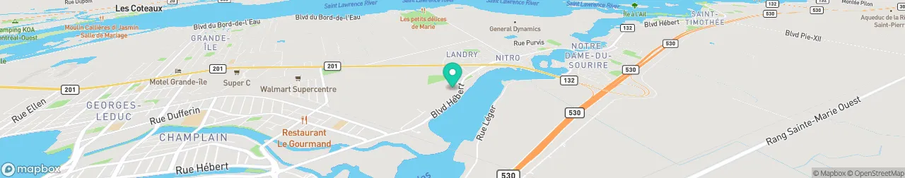 borne de recharge sur la carte