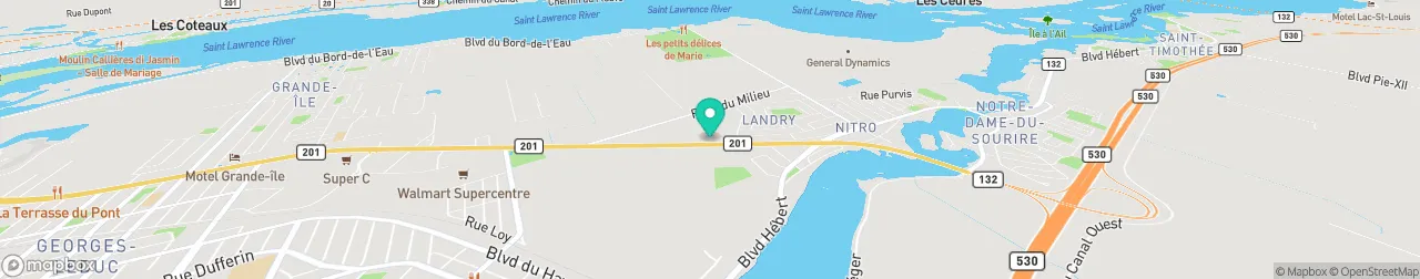 borne de recharge sur la carte