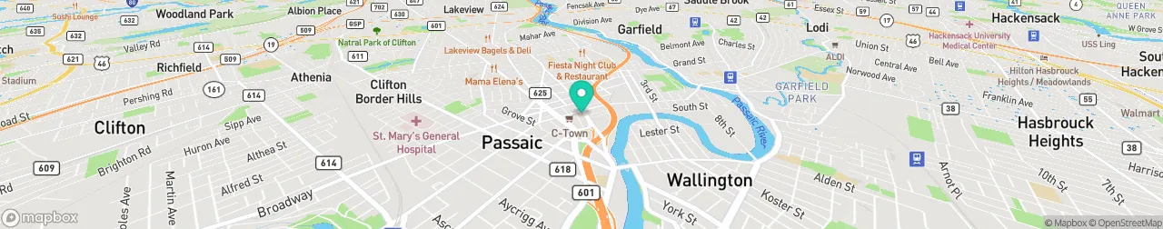 ev charging station on the map