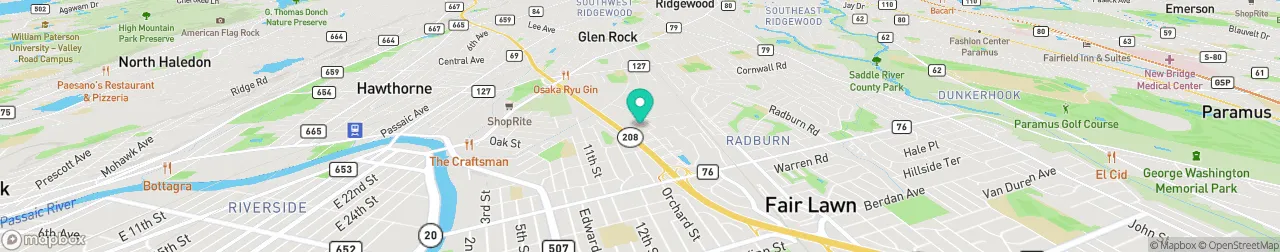 ev charging station on the map