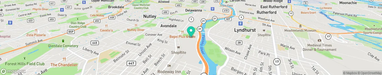 ev charging station on the map