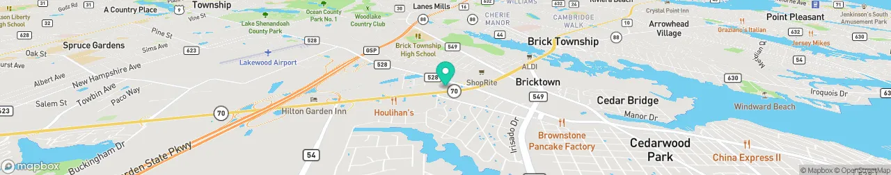 ev charging station on the map