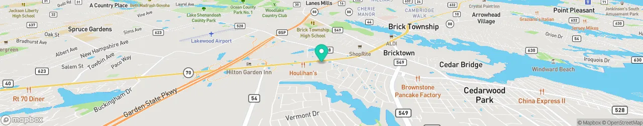 ev charging station on the map