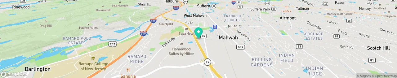 ev charging station on the map