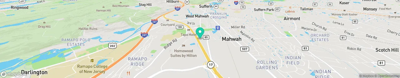 borne de recharge sur la carte