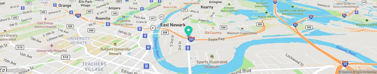 ev charging station on the map