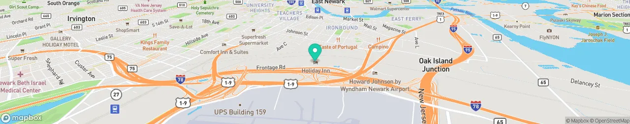 ev charging station on the map