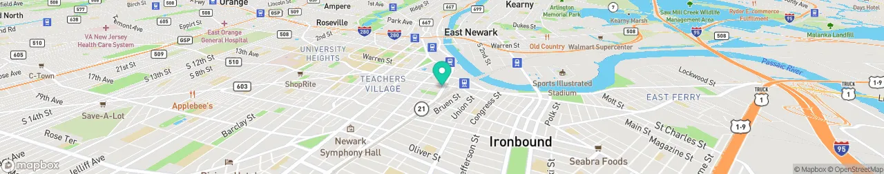 ev charging station on the map