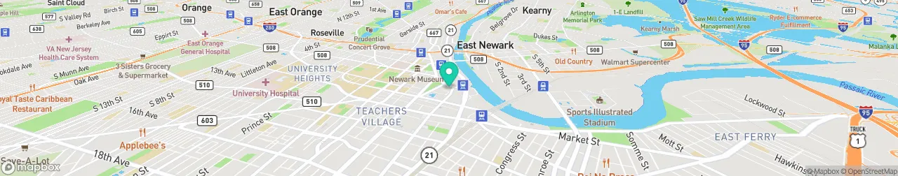 ev charging station on the map