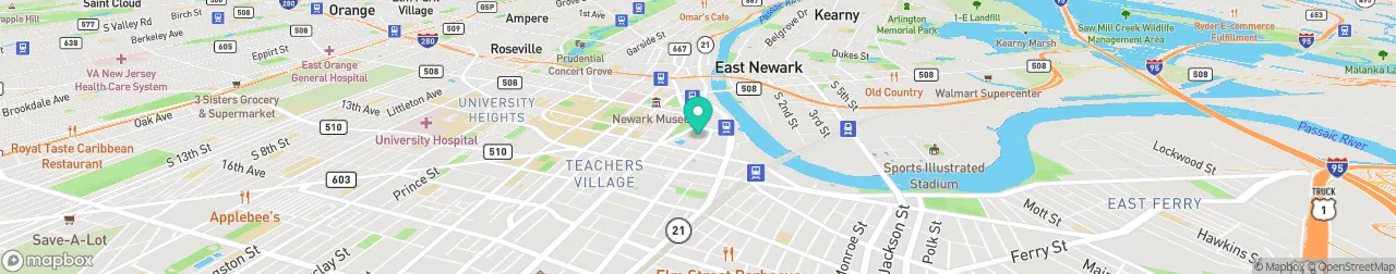 ev charging station on the map