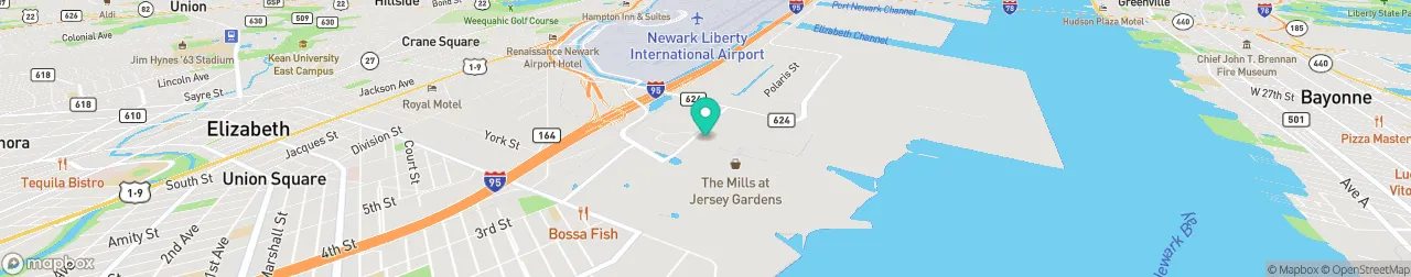 ev charging station on the map