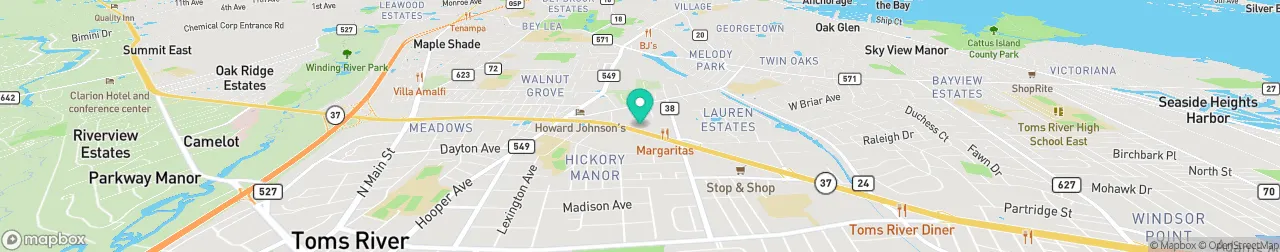 ev charging station on the map