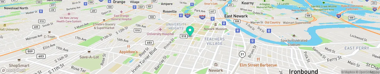 ev charging station on the map