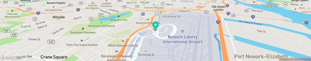 ev charging station on the map