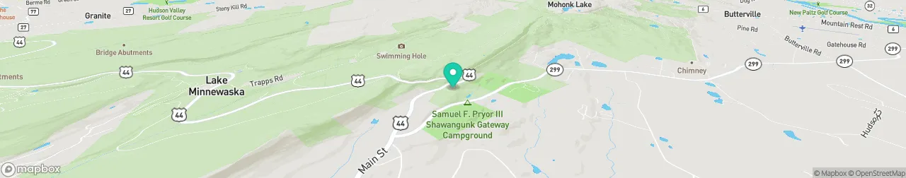 borne de recharge sur la carte