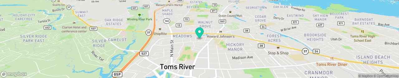 borne de recharge sur la carte