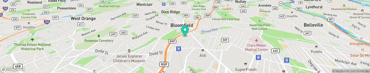 ev charging station on the map