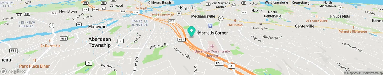 ev charging station on the map