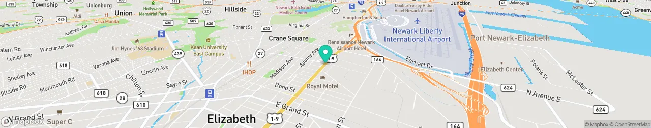 ev charging station on the map