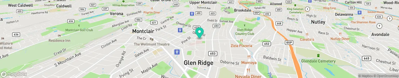 ev charging station on the map