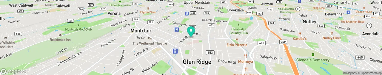 ev charging station on the map