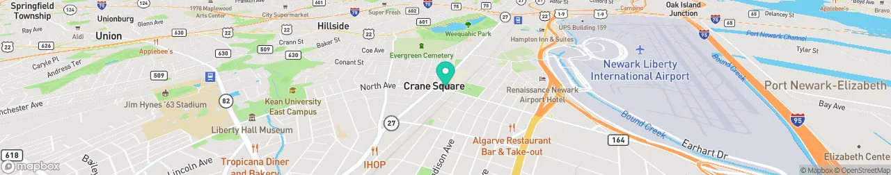 ev charging station on the map