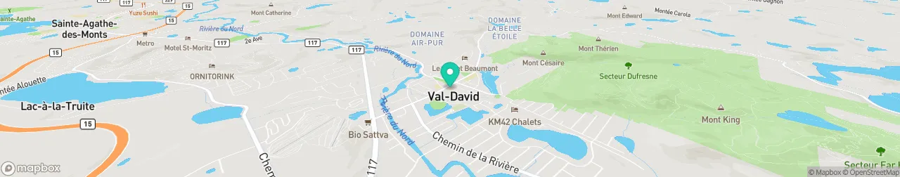 borne de recharge sur la carte