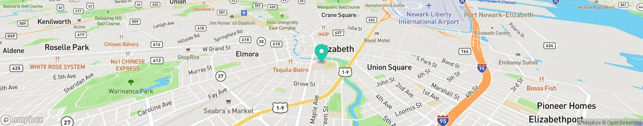 ev charging station on the map