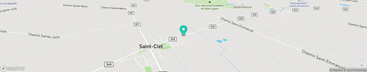 borne de recharge sur la carte