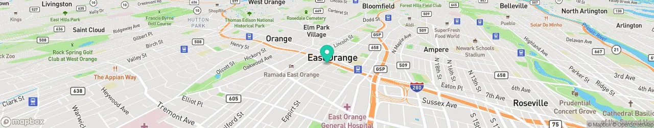 ev charging station on the map