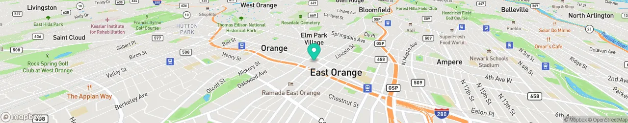 ev charging station on the map